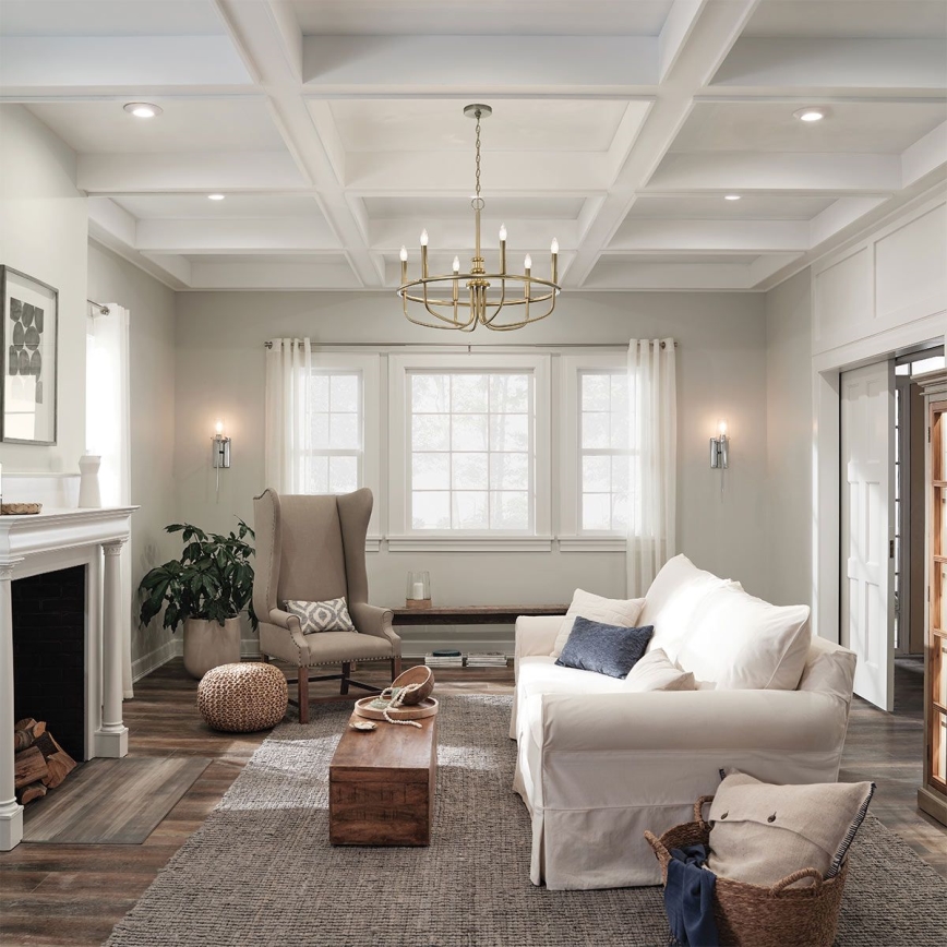 Kichler - Kattokruunu ketjussa CAPITOL HILL 6xE14/40W/230V