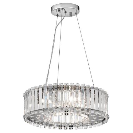 Kichler - LED Kylphuoneen kattokruunu johdossa CRYSTAL SKYE 6xG9/3W/230V IP44