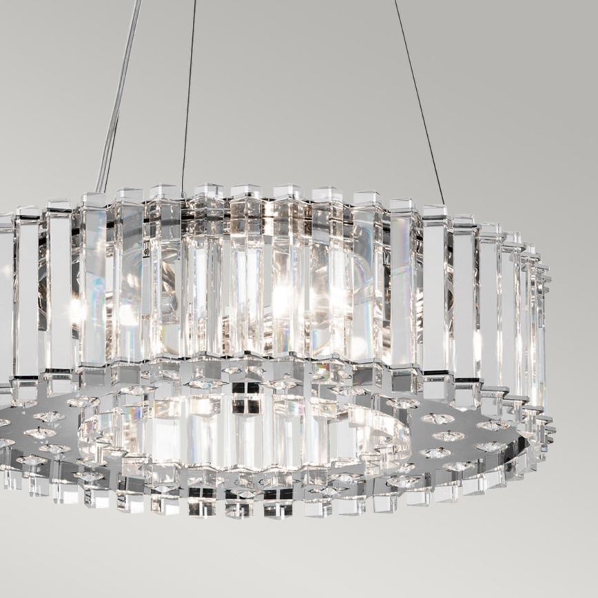 Kichler - LED Kylphuoneen kattokruunu johdossa CRYSTAL SKYE 6xG9/3W/230V IP44