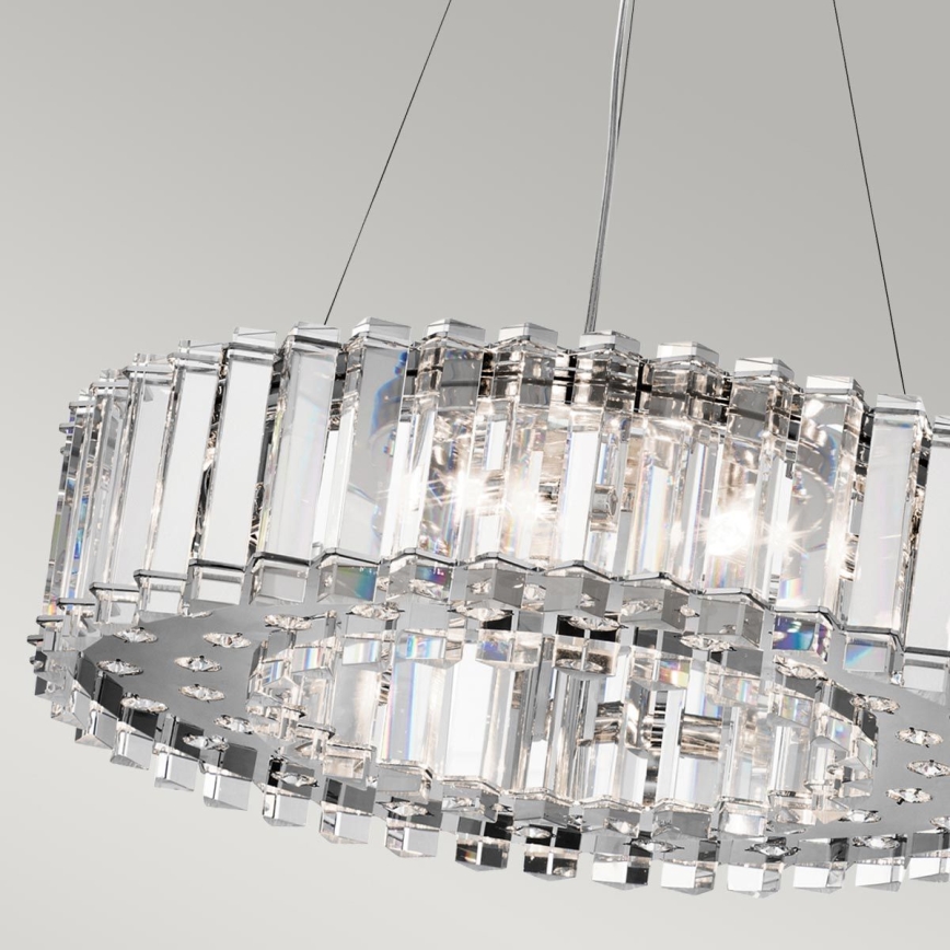 Kichler - LED Kylphuoneen kattokruunu johdossa CRYSTAL SKYE 8xG9/3W/230V IP44