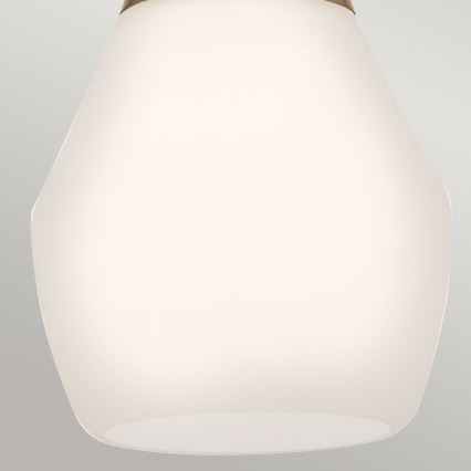 Kichler - Riippukattokruunu DEELA 1xE27/60W/230V halkaisija 17,8 cm messinki