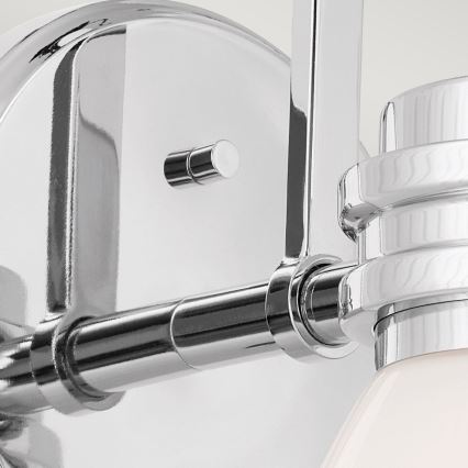 Kichler - LED Seinälamppu kylpyhuoneeseen FARUM 1xG9/3W/230V IP44 kiiltävä kromi