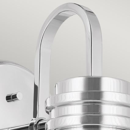 Kichler - LED Seinälamppu kylpyhuoneeseen FARUM 1xG9/3W/230V IP44 kiiltävä kromi