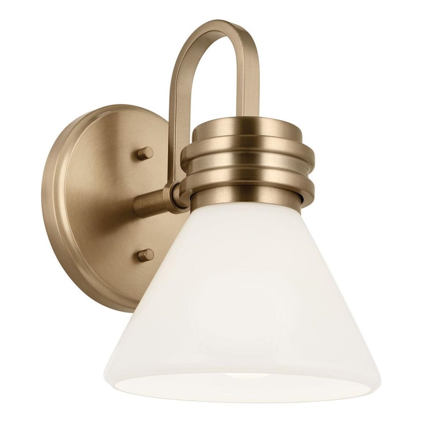 Kichler - LED Seinälamppu kylpyhuoneeseen FARUM 1xG9/3W/230V IP44 messinki