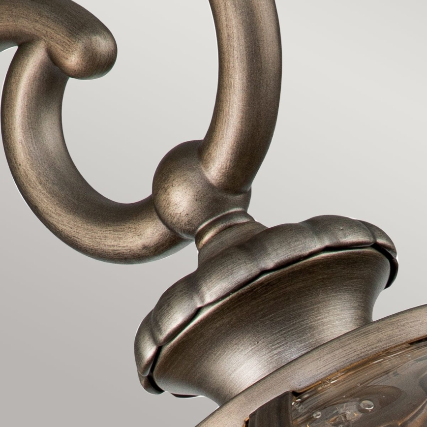 Kichler - Ulkoseinävalaisin HALLERON 3xE14/40W/230V IP44