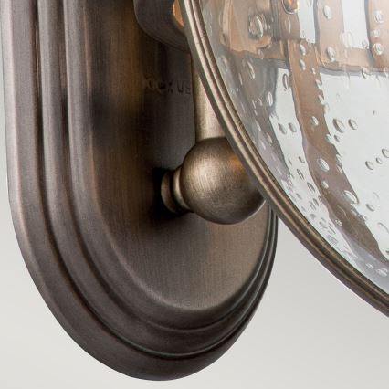 Kichler - Ulkoseinävalaisin HALLERON 3xE14/40W/230V IP44