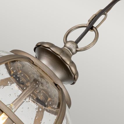 Kichler - HALLERON ulkokattokruunu ketjuripustuksella 3xE14/40W/230V IP44