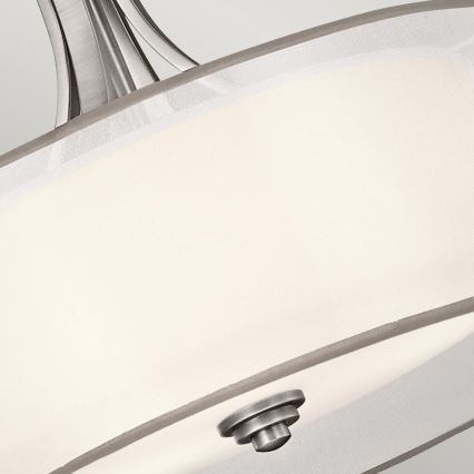 Kichler - LACEY riippuvalaisin ketjulla 4xE27/60W/230V mattakromi