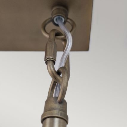 Kichler - SERENE LED/40W/230V varrellinen LED-kattokruunu, kulta