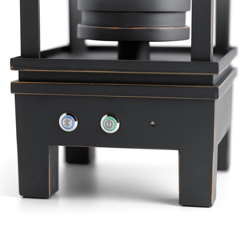 Kichler - LED ulkokäyttöön tarkoitettu ladattava pöytävalaisin kaiuttimella SOUTH HOPE LED/3W/230V 8800 mAh IP44