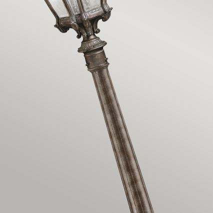 Kichler - Ulkovalaisin TOURNAI 1xE27/60W/230V IP44 pronssinvärinen