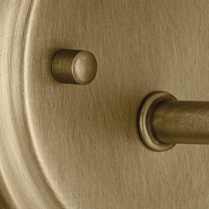 Kichler - Seinävalaisin WINSLOW 1xE27/60W/230V messinki