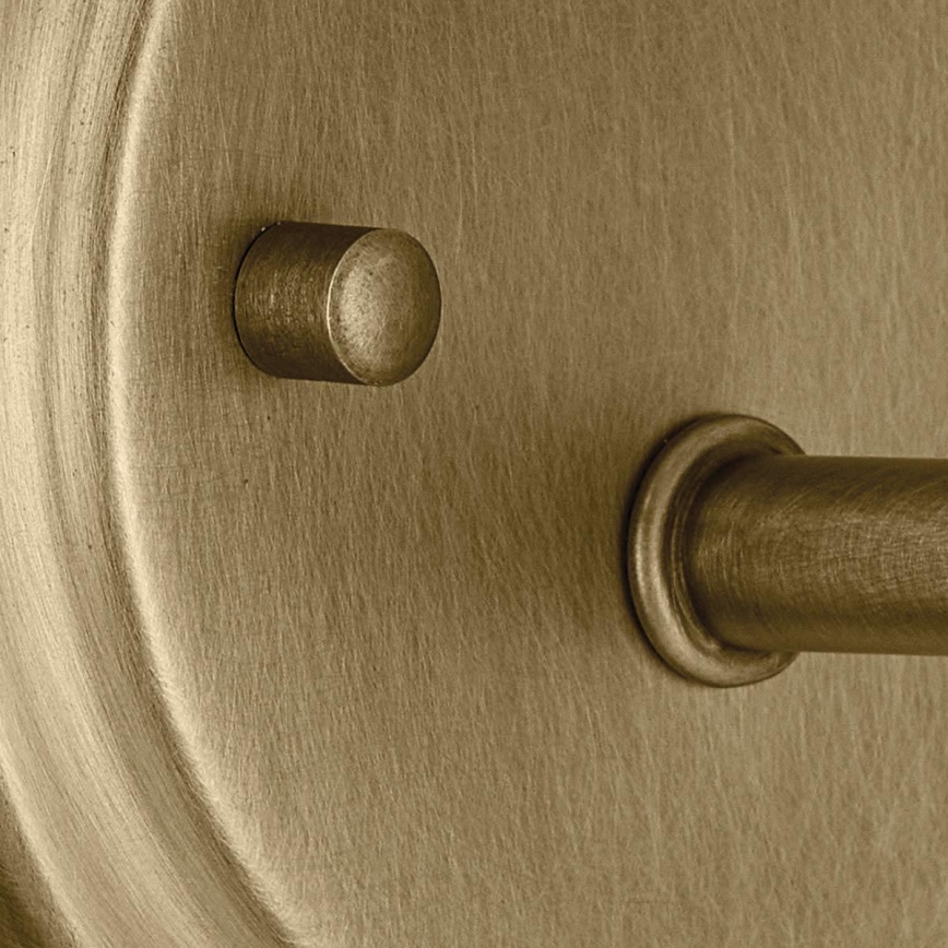 Kichler - Seinävalaisin WINSLOW 1xE27/60W/230V messinki