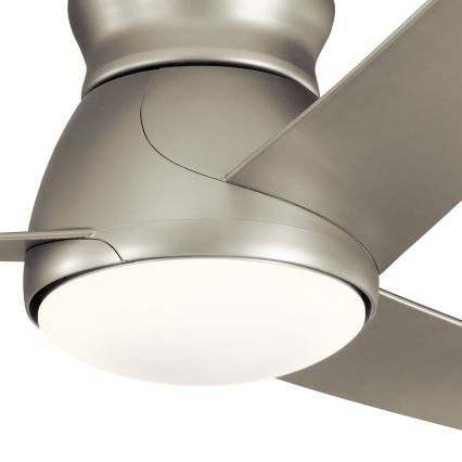 Kichler - LED himmennettävä kattovalo ERIS LED/10W/230V mattakromi IP44 + kauko-ohjaus