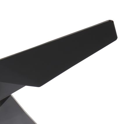 Kichler - LED himmennettävä kattotuuletin JADE LED/18W/230V musta + kaukosäädin