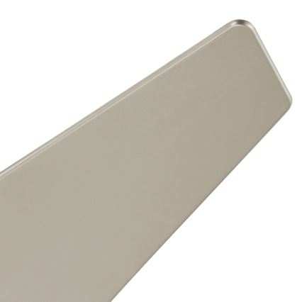 Kichler - LED himmennettävä tuuletin JADE LED/18W/230V hopea + kauko-ohjaus