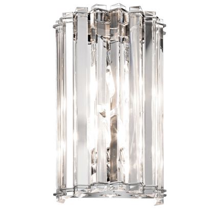 Kichler - LED Kylpyhuoneen seinävalo CRYSTAL SKYE 2xG9/3W/230V IP44