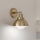 Kichler - Seinävalaisin NIVA 1xE27/40W/230V messinki