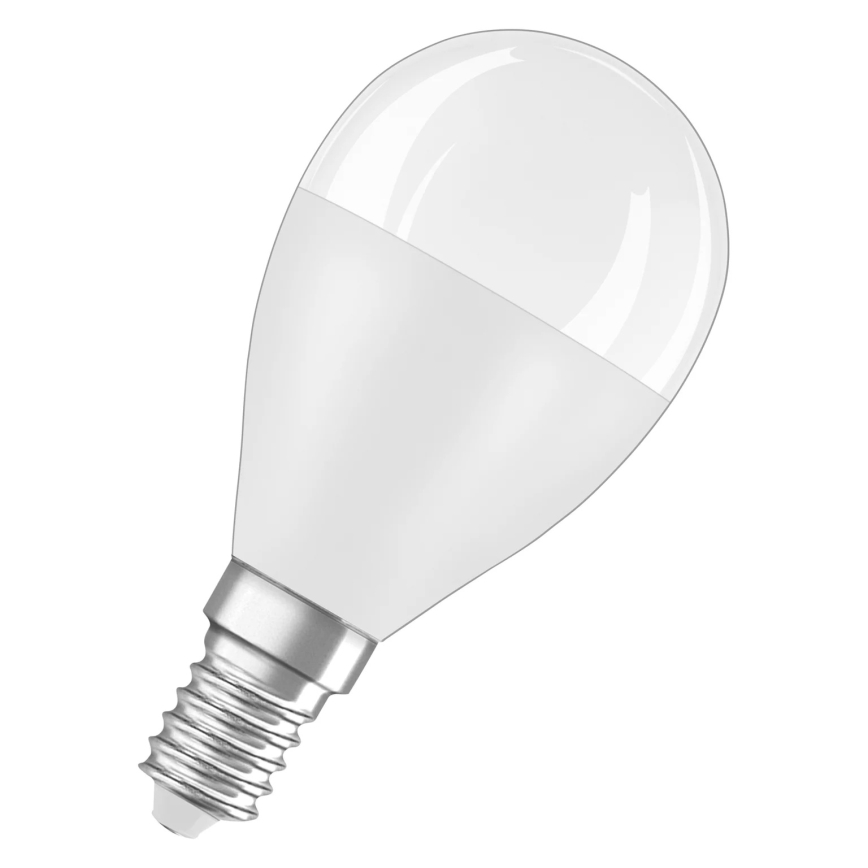 Kierrätetystä muovista valmistettu LED-polttimo P45 E14/7,5W/230V 2700K - Osram