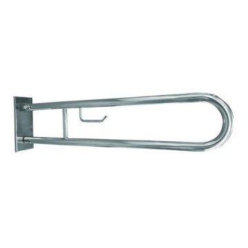 Kiinnike 10x25 cm ruostumaton teräs/hopea