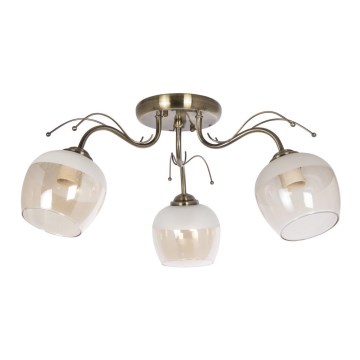 Kiinteä kattokruunu 3xE27/60W/230V