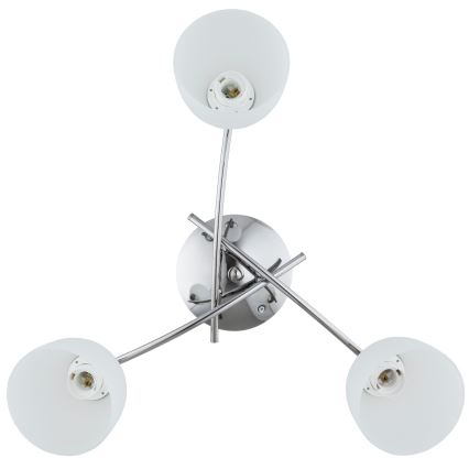 Kiinteä kattokruunu ALIA 3xE27/60W/230V