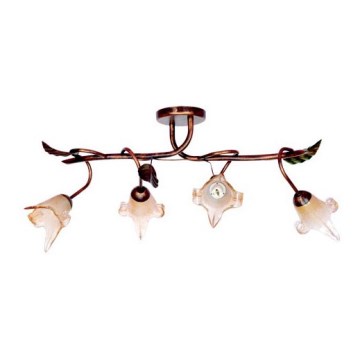 Kiinteä kattokruunu ANIA 4xE14/40W/230V