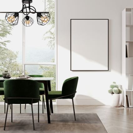 Kiinteä kattokruunu CEED 3xE27/60W/230V