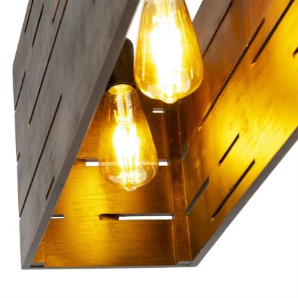 Kiinteä kattokruunu CUBO 3xE27/60W/230V