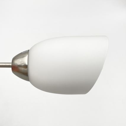 Kiinteä kattokruunu DONNA 3xE27/60W/230V nikkeli