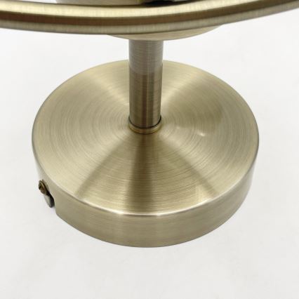 Kiinteä kattokruunu DONNA 3xE27/60W/230V patina