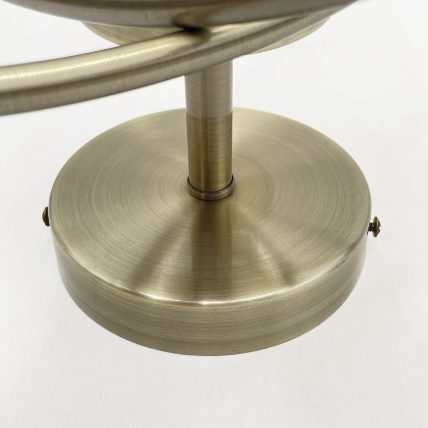 Kiinteä kattokruunu DONNA 5xE27/60W/230V patina