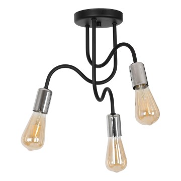 Kiinteä kattokruunu DOW 3xE27/60W/230V