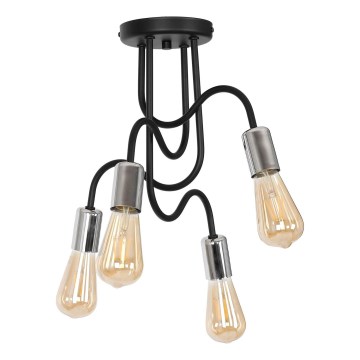 Kiinteä kattokruunu DOW 4xE27/60W/230V