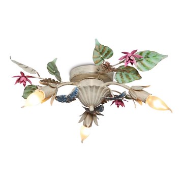 Kiinteä kattokruunu FIORINTINO 3xE14/40W/230V