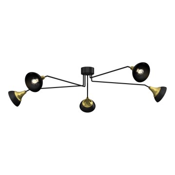 Kiinteä kattokruunu NERGIS 5xE27/60W/230V