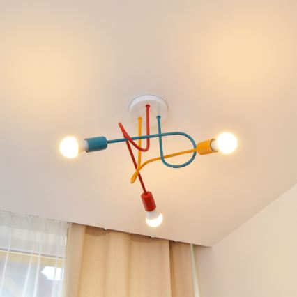 Kiinteä kattokruunu OXFORD 3xE27/15W/230V