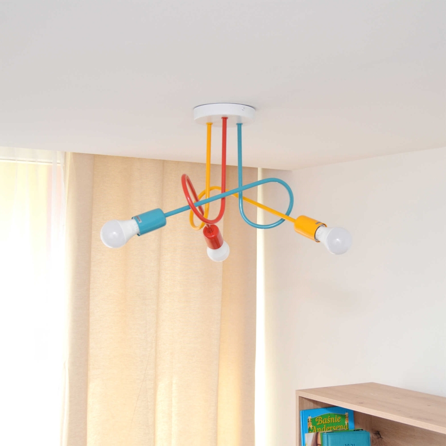 Kiinteä kattokruunu OXFORD 3xE27/15W/230V