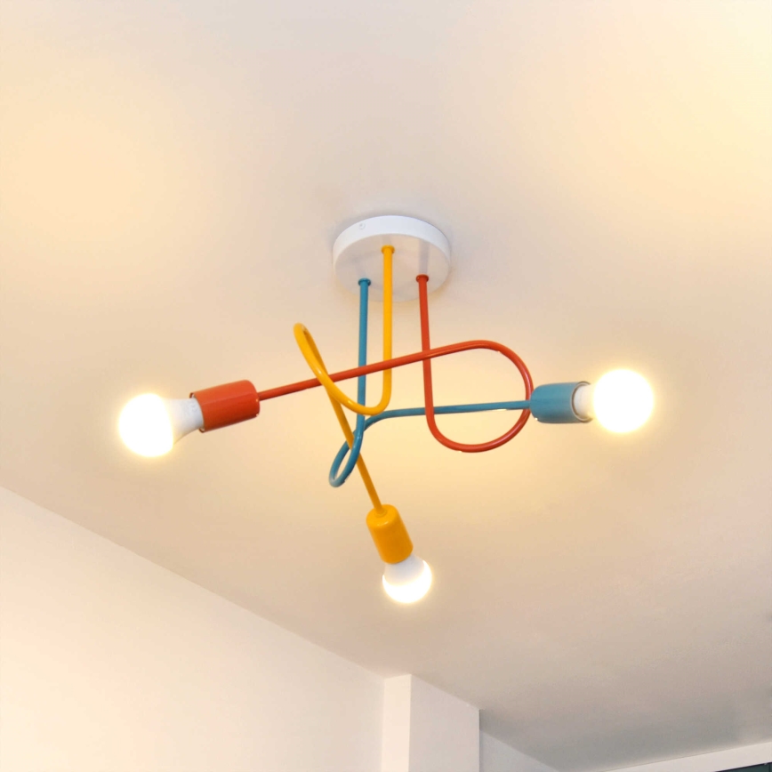 Kiinteä kattokruunu OXFORD 3xE27/15W/230V