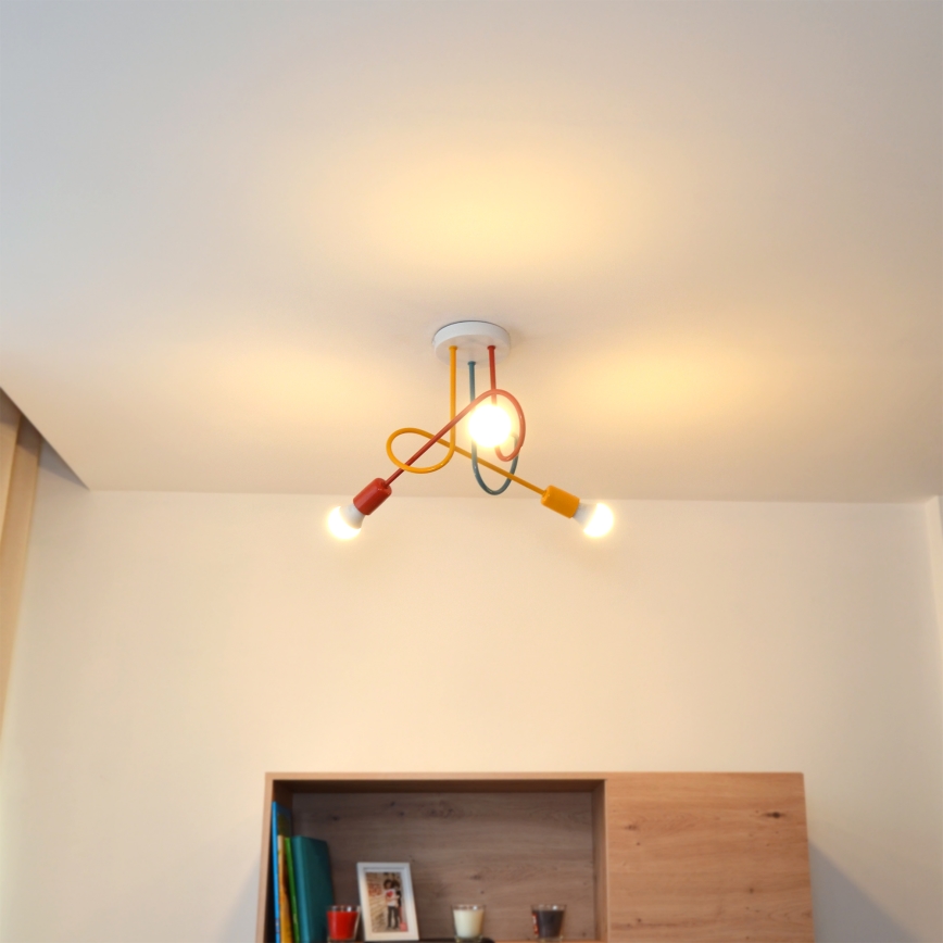 Kiinteä kattokruunu OXFORD 3xE27/15W/230V