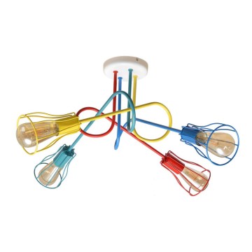 Kiinteä kattokruunu OXFORD 4xE27/15W/230V