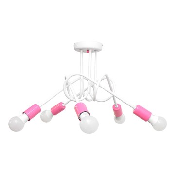 Kiinteä kattokruunu OXFORD 5xE27/15W/230V