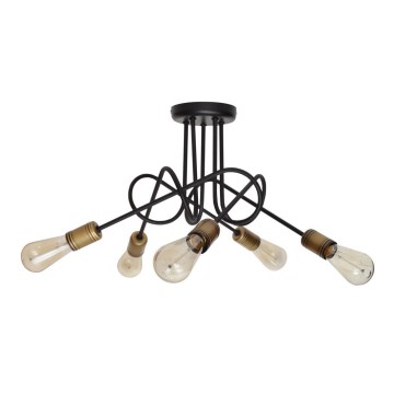 Kiinteä kattokruunu OXFORD 5xE27/15W/230V