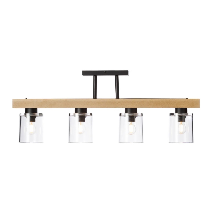 Kiinteä kattokruunu RUSTIC RADIANCE 4xE27/60W/230V