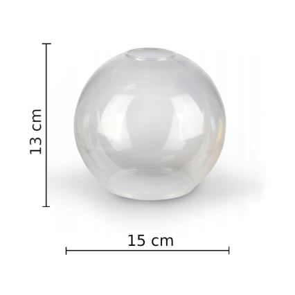 Kiinteä kattokruunu STAR 3xE27/60W/230V musta/läpinäkyvä