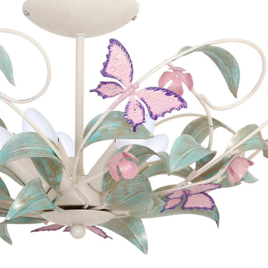 Kiinteä kattokruunu SUMMER 5xE14/60W/230V