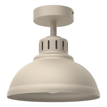 Kiinteä kattokruunu SVEN 1xE27/15W/230V beige