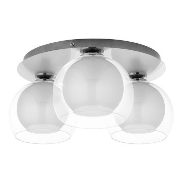 Kiinteä kattokruunu VENEZIA 3xE27/15W/230V