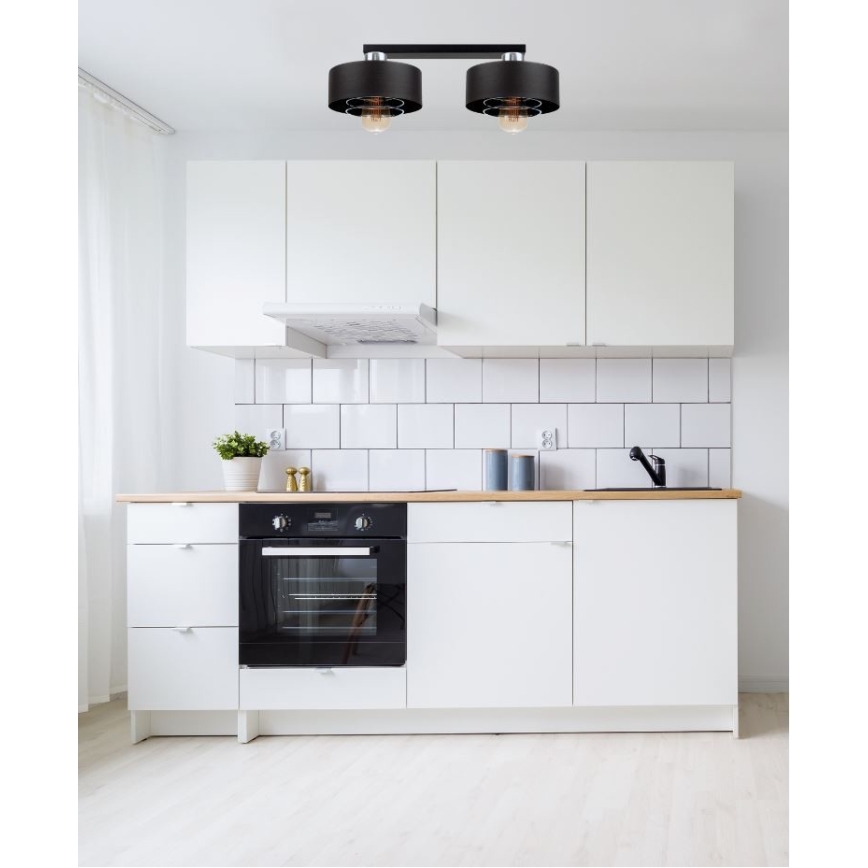 Kiinteä kattokruunu VEST 2xE27/60W/230V