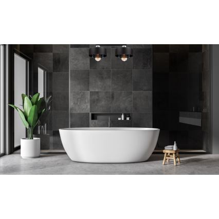 Kiinteä kattokruunu VEST 2xE27/60W/230V